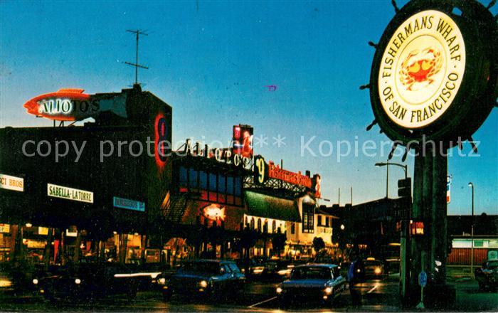 San Francisco California Quaint Fishermans Wharf