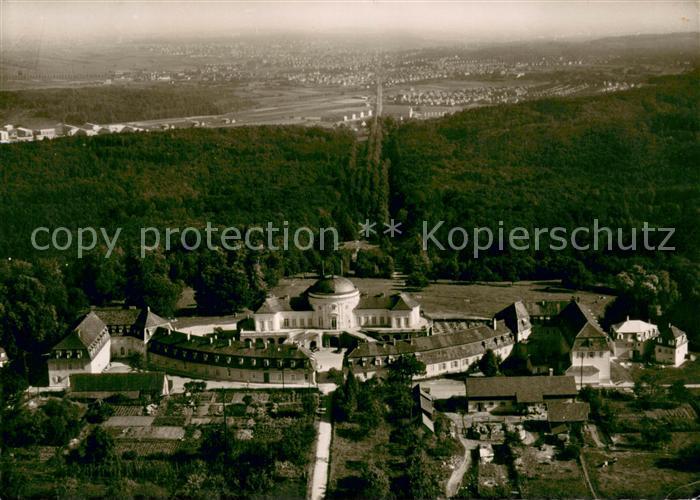 STUTTGART CITY Schloss Solitude Fliegeraufnahme