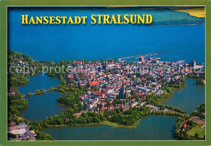 Stralsund Fliegeraufnahme