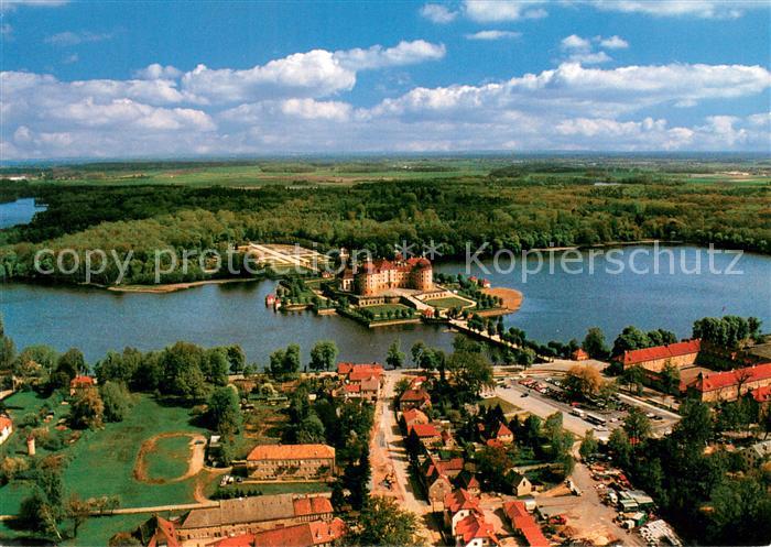 DRESDEN Elbe Fliegeraufnahme mit Moritzburg