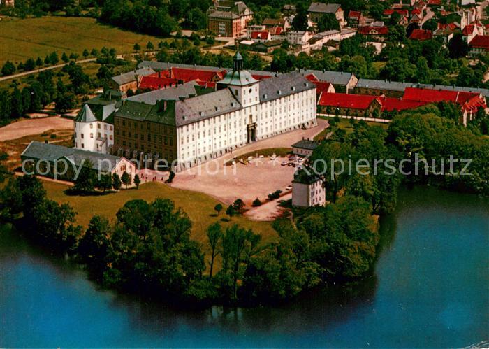 Schleswig Schlei Schloss Gottorf mit Burgsee Fliegeraufnahme