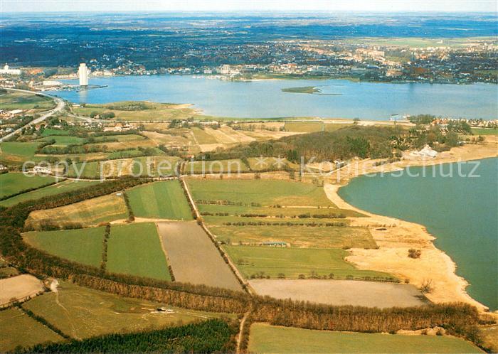Schleswig Schlei Wikinger Museum Haithabu Halbkreiswall Fliegeraufnahme