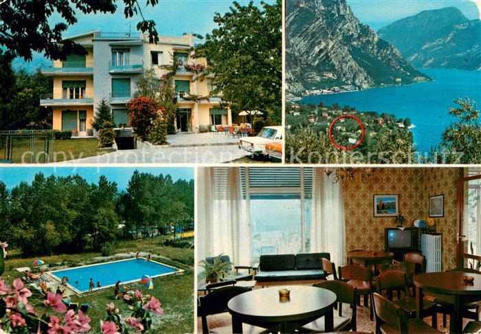 Limone sul Garda Pensione La Fiorita Pool Lago di Garda