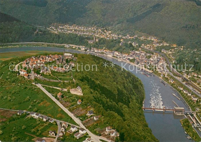 Neckarsteinach Fliegeraufnahme