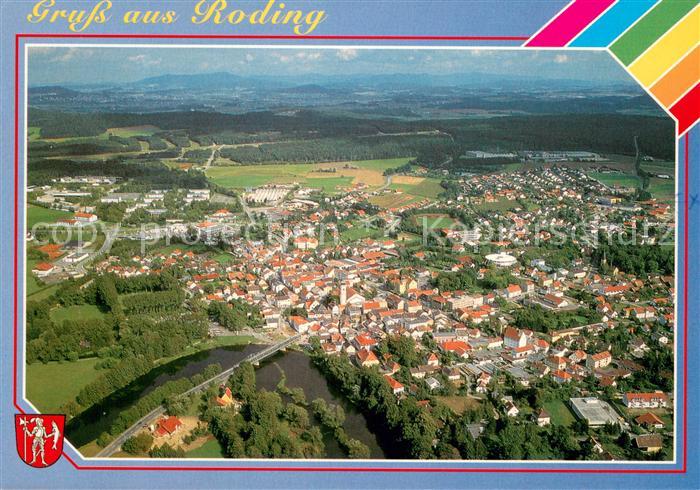 Roding Regen Fliegeraufnahme