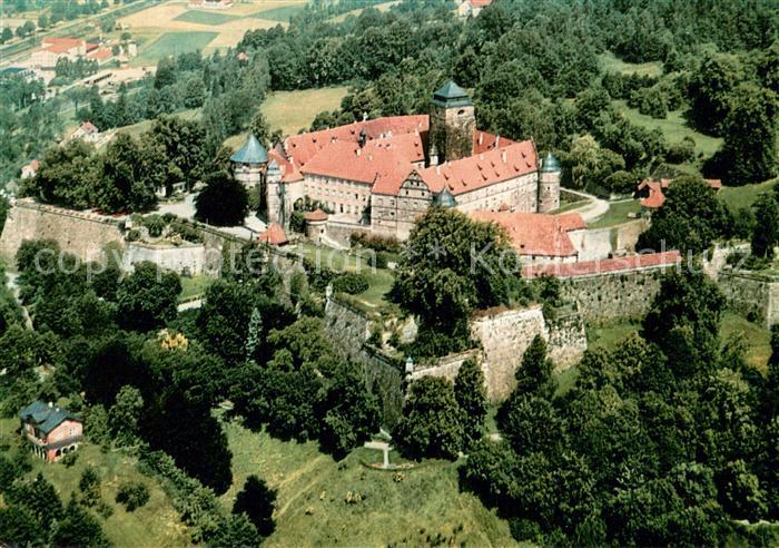Kronach Oberfranken Veste Rosenberg Fliegeraufnahme