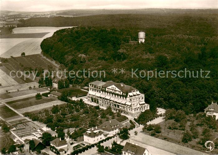 Bad Rappenau Vulpius Klinik Blick vom Europacenter auf die Kaiser Wilhelm Gedaec
