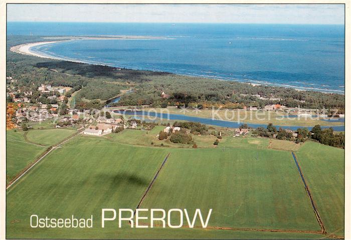 Prerow Ostseebad Fliegeraufnahme