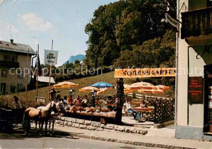 St Wolfgang Salzkammergut Schlosswirt Schlossgarten