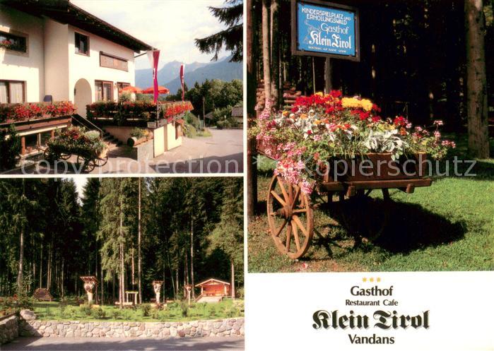 Vandans Vorarlberg Gasthof Restaurant Klein Tirol Kinderspielplatz