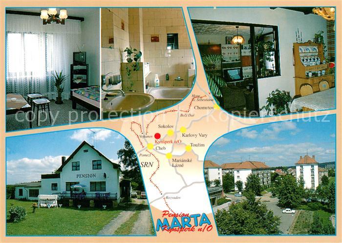 Kynsperk nad Ohri Pension Marta Zimmer Bad Gaststube