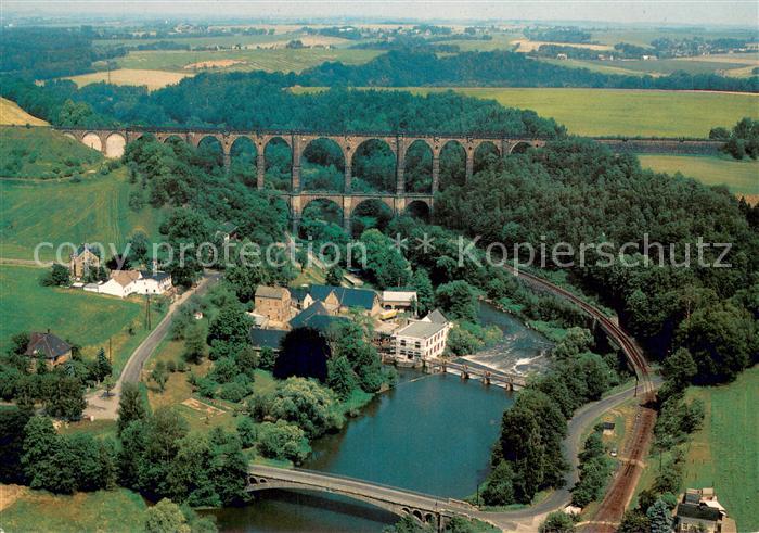 Goehrener Bruecke Fliegeraufnahme