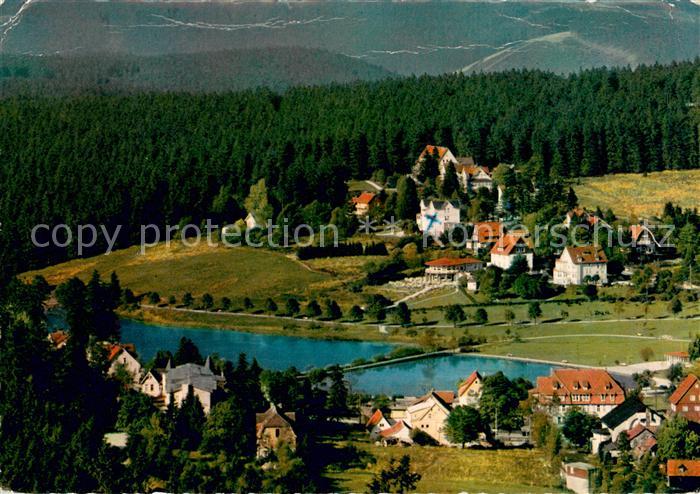 Hahnenklee-Bockswiese Harz Fliegeraufnahme mit Kurteichen