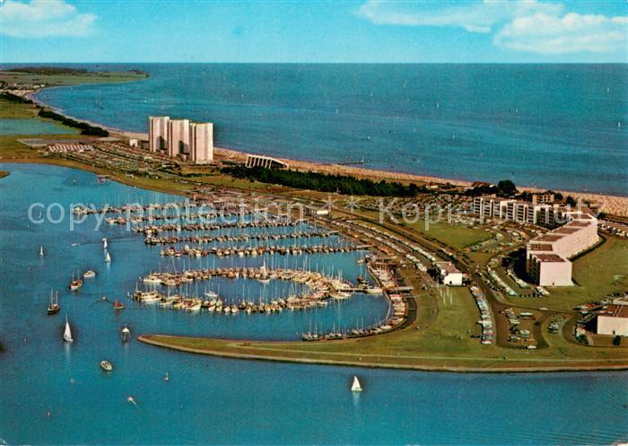 Burg Fehmarn Burgtiefe Fliegeraufnahme