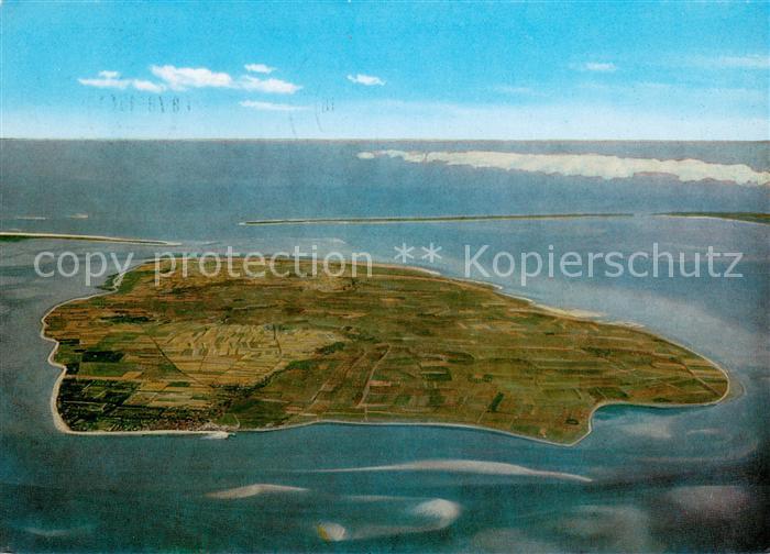 Insel Foehr Fliegeraufnahme