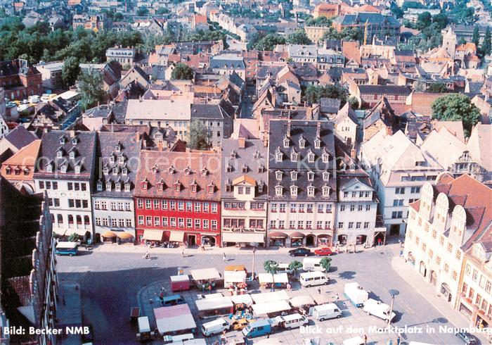 Naumburg Saale Marktplatz Fliegeraufnahme