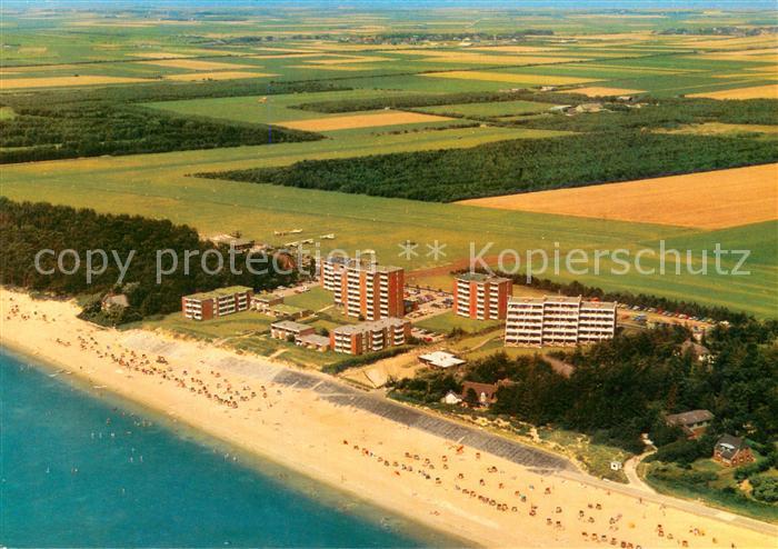Insel Foehr Fliegeraufnahme
