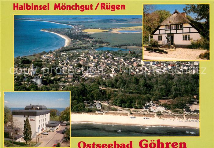 Goehren Ruegen Halbinsel Moenchgut Fliegeraufnahme Hotel Nordperd Moenchgut Muse