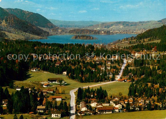 Schliersee Blick vom Spitzingsee