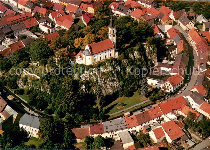 Pleystein Kreuzberg Fliegeraufnahme