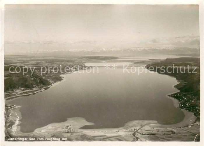 ueberlingen Bodensee ueberlinger See Fliegeraufnahme