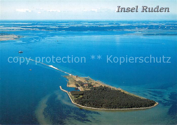 Insel Ruden Fliegeraufnahme