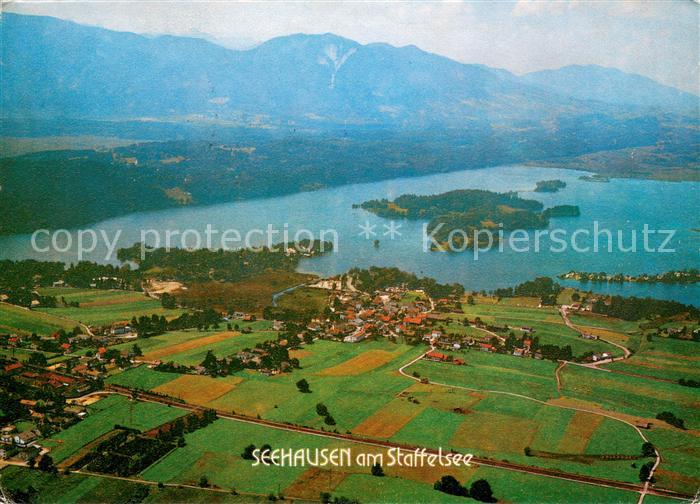 Seehausen Staffelsee Fliegeraufnahme