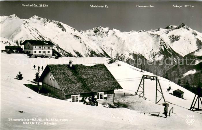 Mallnitz Kaernten Skisportplatz Haeusler Alm