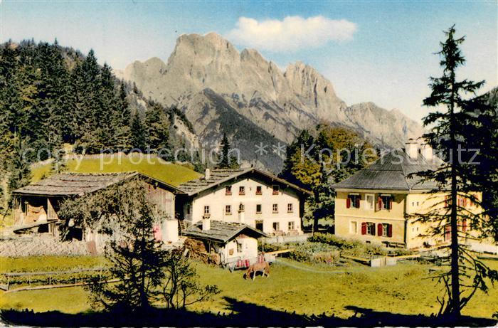 Weissbach Lofer Gasthaus Hirschbuehel