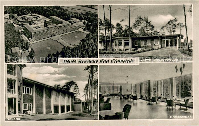 Bad Bramstedt Kurhaus Damensalon Fliegeraufnahme Verwaltung