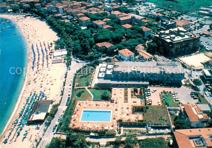 Isola d Elba Fliegeraufnahme Hotel Select Marina di Campo