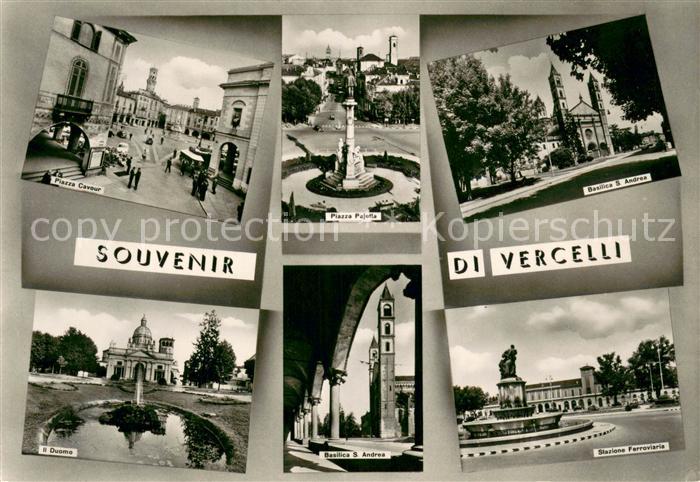 Vercelli Piazza Cavour Piazza Pajetta