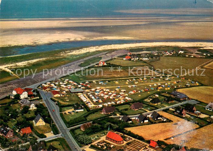 St Peter-Ording Fliegeraufnahme Camping Biehl