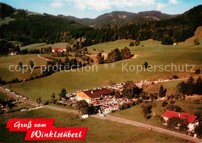 Winkl Fischbachau Fliegeraufnahme Cafe Winklstueberl