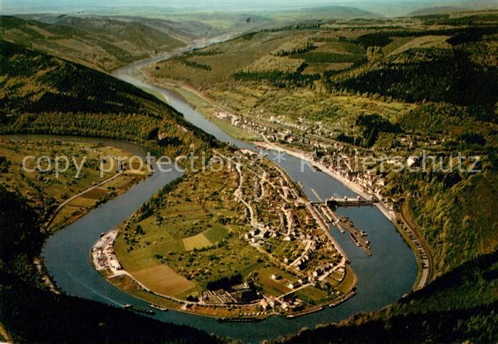 Hirschhorn Neckar Fliegeraufnahme Neckarschleife