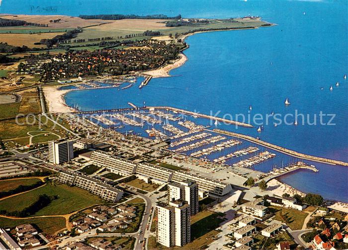 Schilksee Fliegeraufnahme Straende Olympia-Zentrum