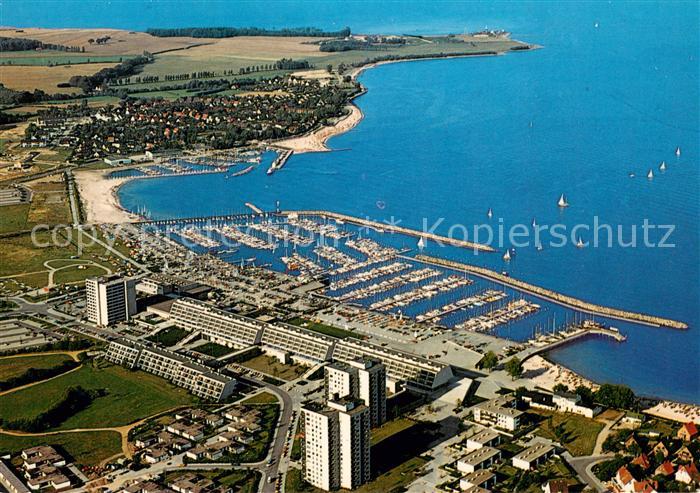 Schilksee Fliegeraufnahme Olympia-Zentrum Strande