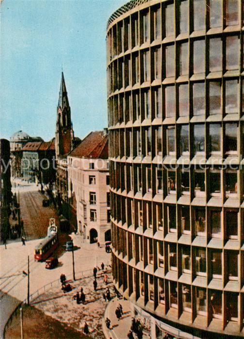 Poznan Posen Hochhaus Strassenbahn
