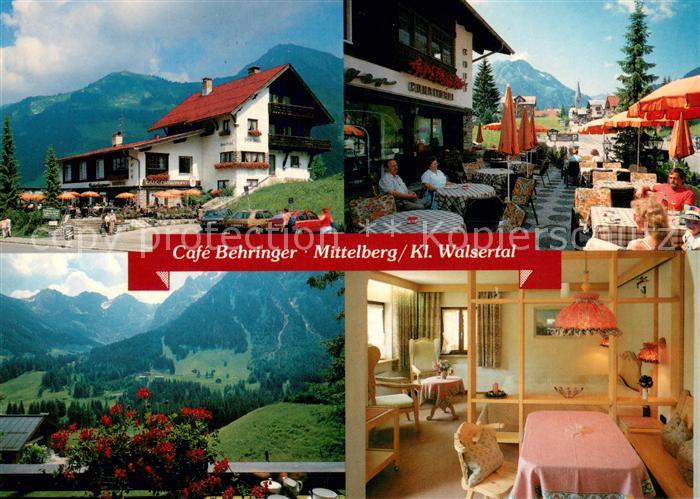 Mittelberg Kleinwalsertal Cafe Behringer