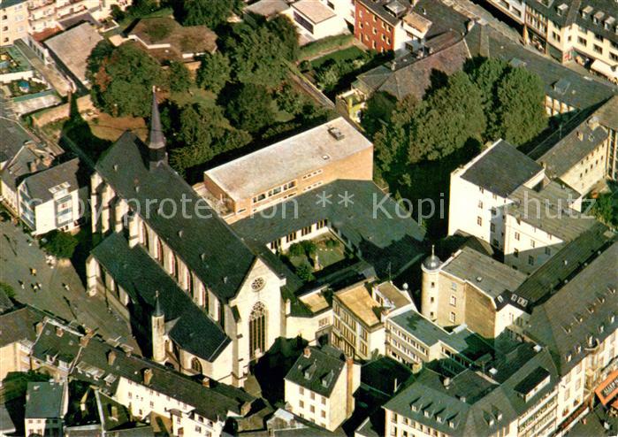 Bonn Rhein Fliegeraufnahme St. Remigiuskirche und Kloster