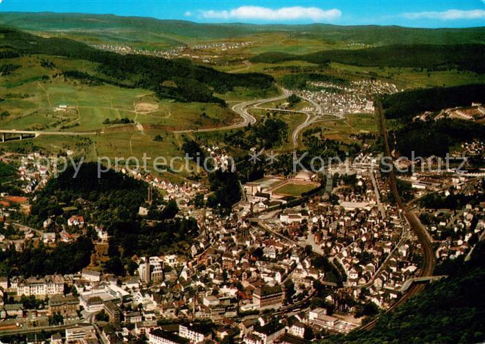 Dillenburg Fliegeraufnahme Oranierstadt