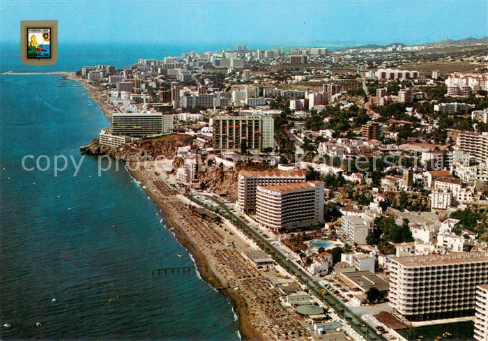 Torremolinos Fliegeraufnahme Bajandilo Strand