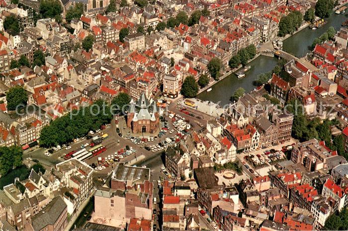 Amsterdam Niederlande Fliegeraufnahme Waag
