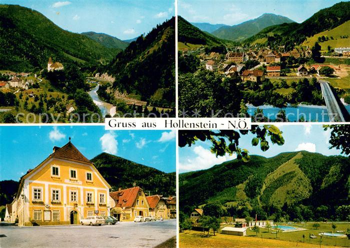 Hollenstein Ybbs Niederoesterreich Panorama Schimmbad Gasthof