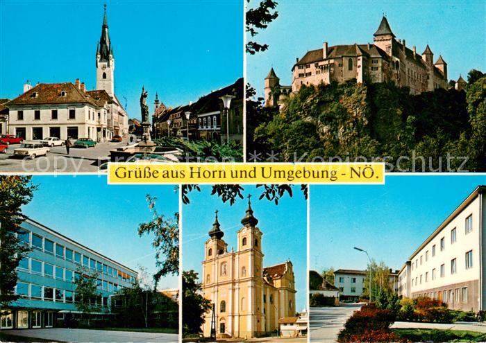 Horn Niederoesterreich Ortspartie Rosenburg Maria Dreieichen
