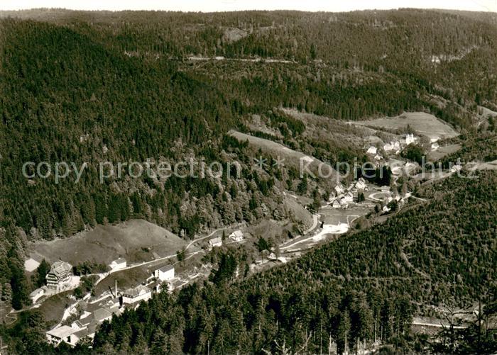 Bad Rippoldsau Schwarzwald Fliegeraufnahme