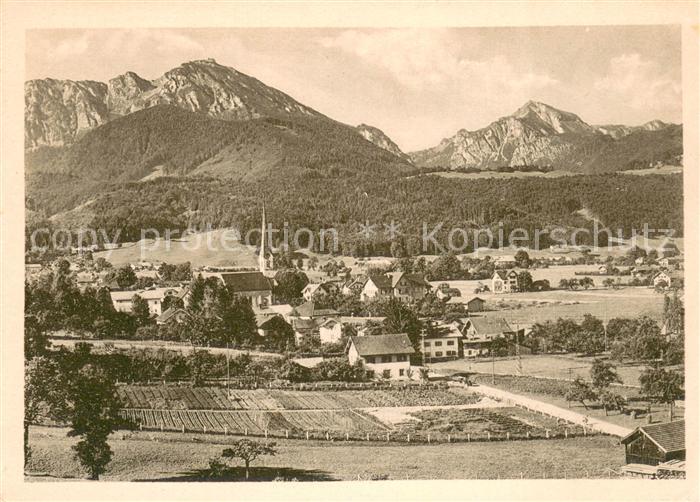 Bergen Chiemgau Gasthof Pension Zum Hochfelln Panorama