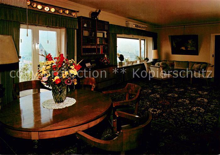 Bonn Rhein Stiftung Bundeskanzler Adenauer Haus Wohnzimmer