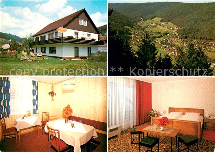 Baiersbronn Schwarzwald Haus Renate Gaststube Zimmer Panorama