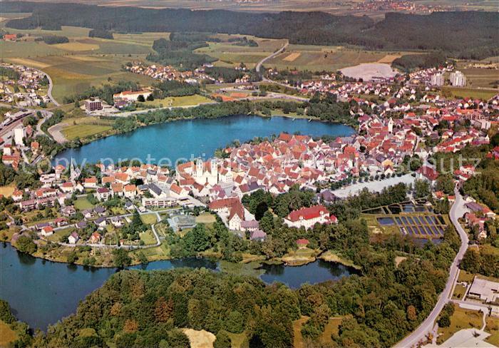 Bad Waldsee Fliegeraufnahme mit Moorheilbad